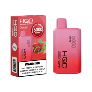 HQD HBAR 6000 Puffs