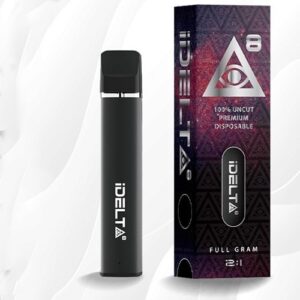 IDELTA8 Silver – Disposable Delta 8 Vape Pen